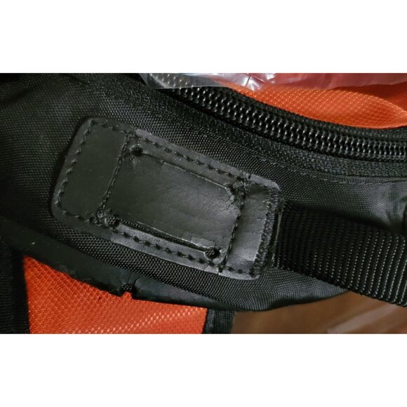 VTG Nike Acg Backpack Bioknx Black & Orange 100% Nylon Adjustable Straps - Picture 10 of 10